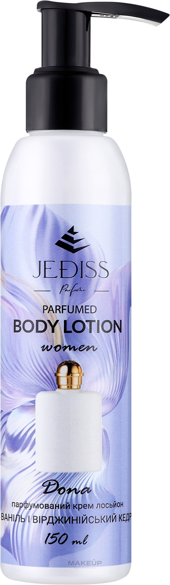 Парфюмированный лосьон для тела "Dona" - Jediss Perfumed Body Lotion — фото 150ml
