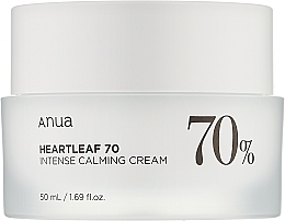 Духи, Парфюмерия, косметика Успокаивающий крем для лица - Anua Heartleaf 70% Intense Calming Cream