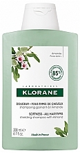 Захисний шампунь для волосся з мигдалем - Klorane Softness All Hair Types Shielding Shampoo Almond — фото N1