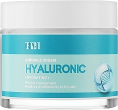Ампульний крем для обличчя з гіалуроновою кислотою - Tenzero Hydrating Hyaluronic Acid Ampoule Cream — фото N1