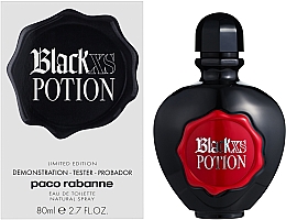 Paco Rabanne Black XS Potion for Her - Туалетная вода (тестер без крышечки) — фото N2