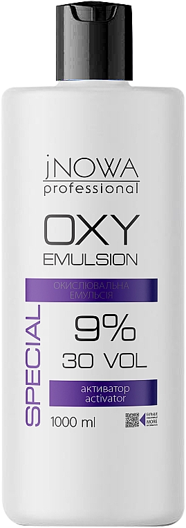 Окислительная эмульсия, 9 % - jNOWA Professional OXY 9 % (30 vol) — фото N2
