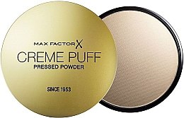 Max Factor Creme Puff Pressed Powder - Компактна пудра (версія без спонжа) — фото N1