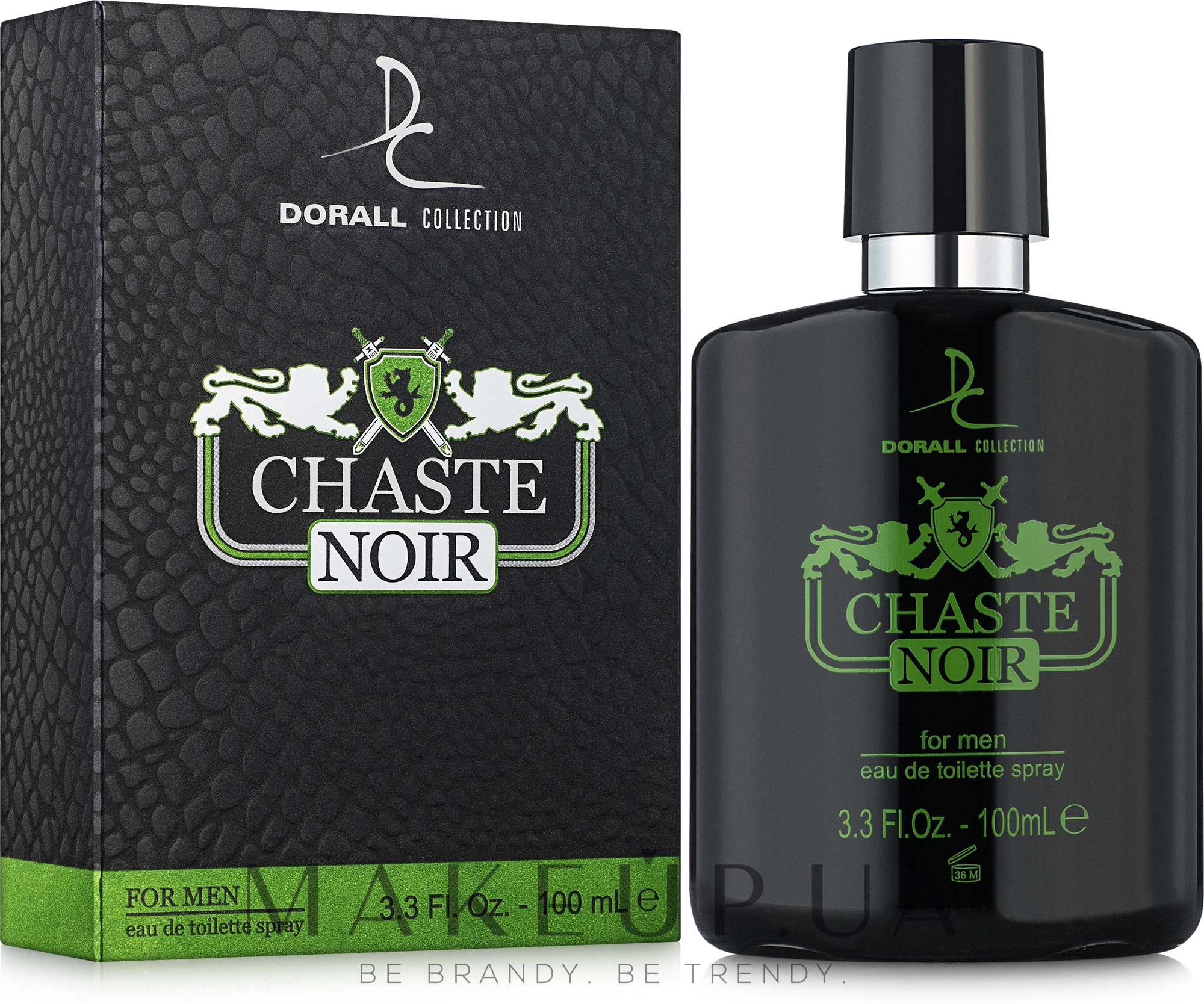 Dorall Collection Chaste Noir - Туалетна вода — фото 100ml