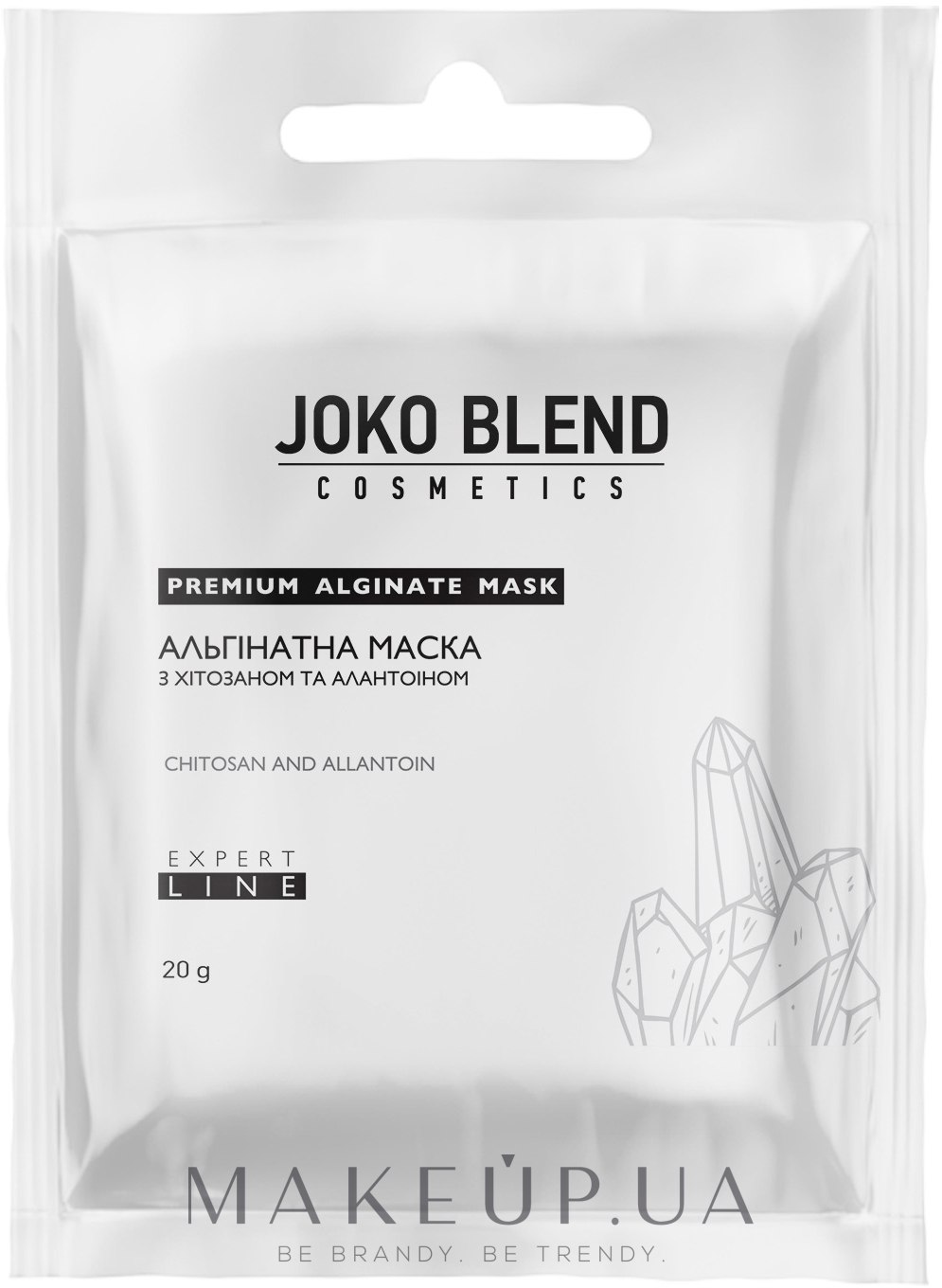 Альгінатна маска з хітозаном і алантоїном - Joko Blend Premium Alginate Mask — фото 20g