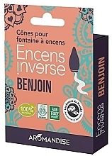 Парфумерія, косметика Сланкі димні пахощі конуси "Бензоїн" - Les Encens du Monde Aromandise Benzoin Cones