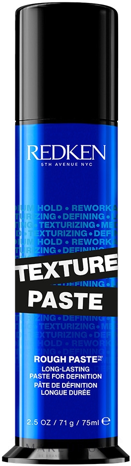 Паста середньої фіксації для моделювання та підкреслення текстури волосся - Redken Texture Paste — фото 75ml
