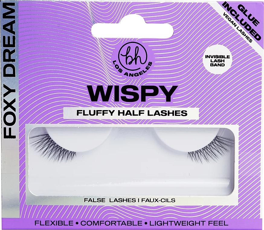 Накладные ресницы - BH Cosmetics Wispy Half Lashes Foxy Dream — фото N1