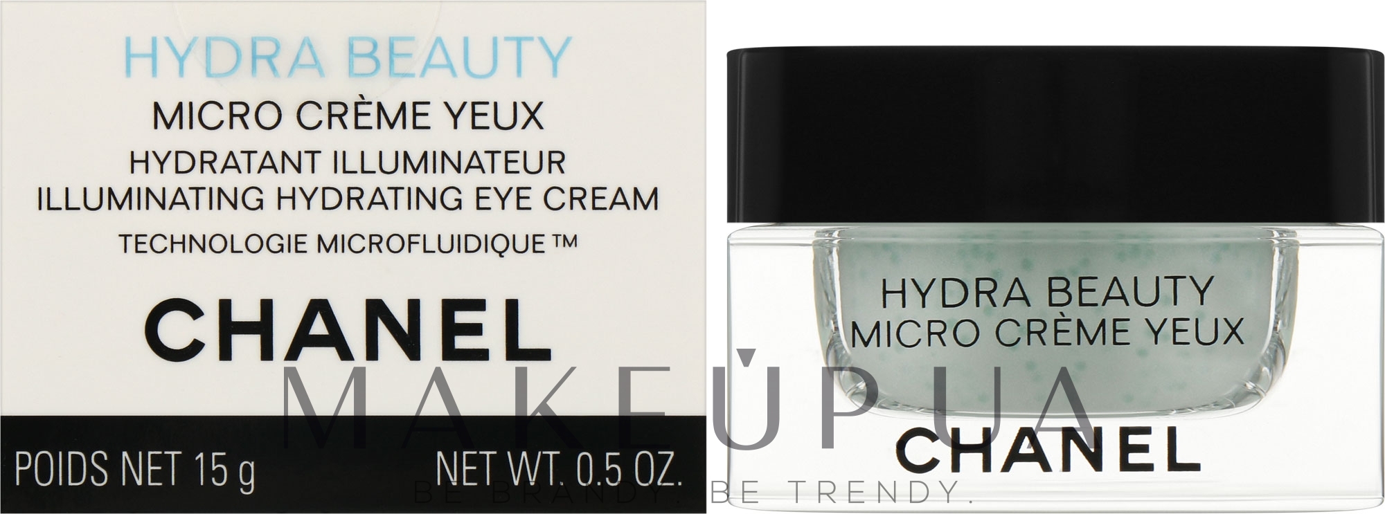 Крем для кожи вокруг глаз - Chanel Hydra Beauty Micro Eye Cream — фото 15ml