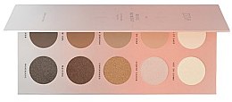 Духи, Парфюмерия, косметика Палетка теней для век - Zoeva Basic Moment Eyeshadow Palette