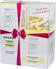 Парфумерія, косметика Набір - Floslek Skin Care Expert Energy (cream/10.5g + serum/30ml)