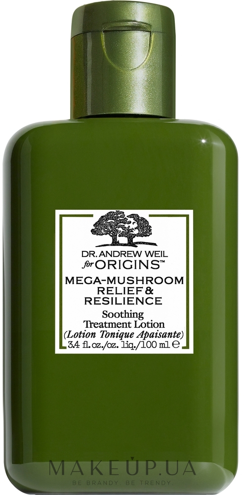 Лосьон для чувствительной кожи лица - Origins Dr. Andrew Weil Mega Mushroom Relief & Resilience Soothing Treatment Lotion — фото 100ml