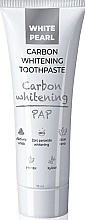 Отбеливающая зубная паста с углем - VitalCare White Pearl PAP Carbon Whitening Toothpaste — фото N1
