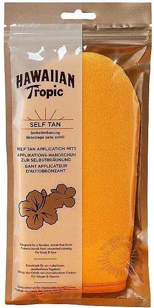 Рукавица для нанесения автозагара - Hawaiian Tropic Self Tan Mitt — фото N2