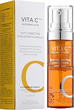 Сыворотка-концентрат с витамином С - Missha Vita C Plus Spot Correcting Concentrate Ampoule — фото N2