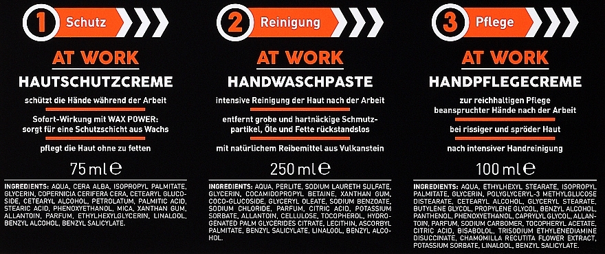 Набор для рук - SC 2000 At Work (paste/250ml + h/cr/75ml + h/cr/100ml) — фото N3