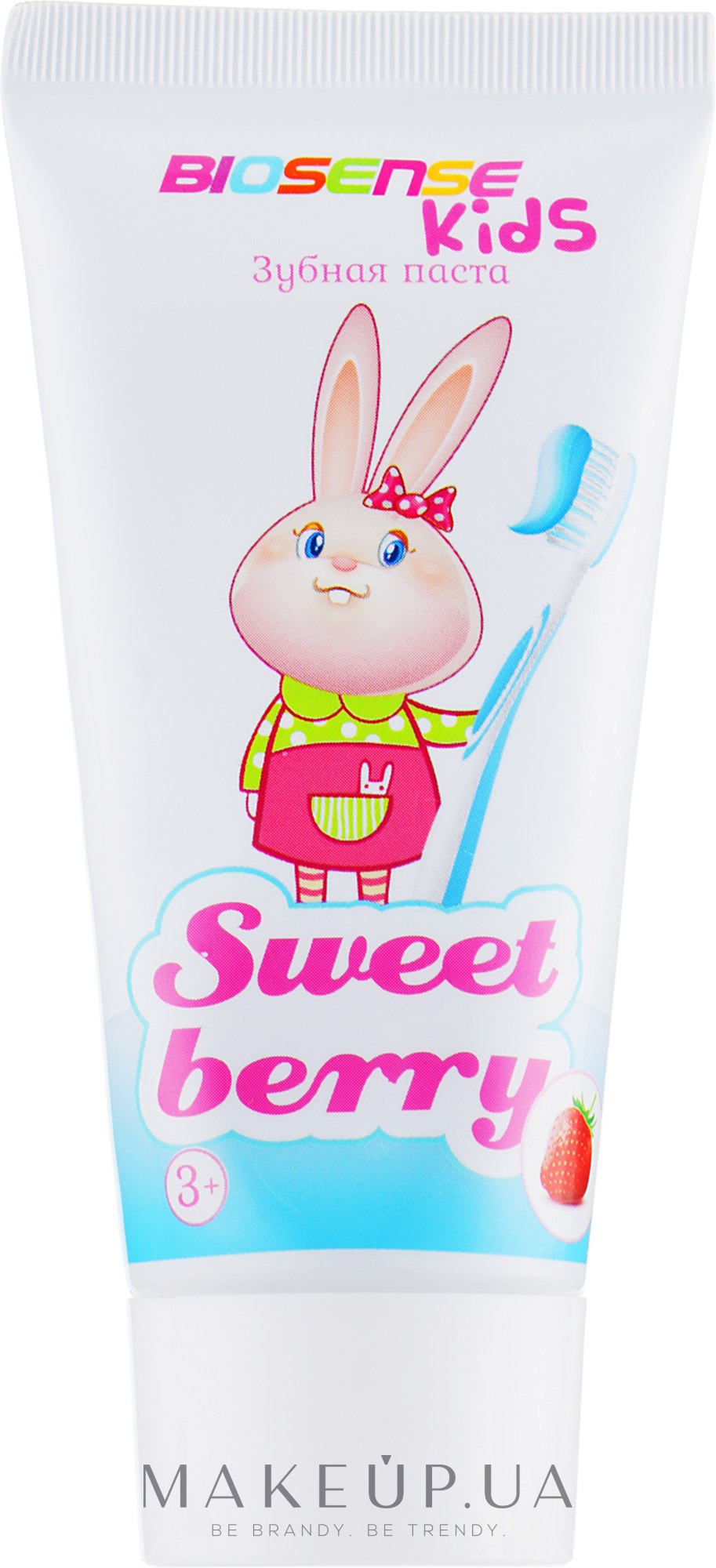 Зубна паста диятча Sweet berry - Bioton Cosmetics Biosense Sweet berry — фото 50ml