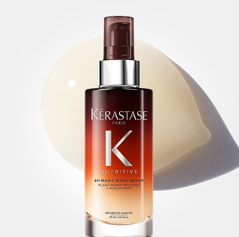 8-часовая ночная питательная сыворотка для сухих волос - Kerastase Nutritive 8H Magic Night Serum — фото N2