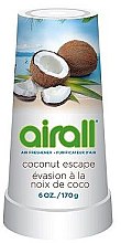 Духи, Парфюмерия, косметика Твердый освежитель воздуха "Кокос" - Airall Air Freshener Coconut Escape