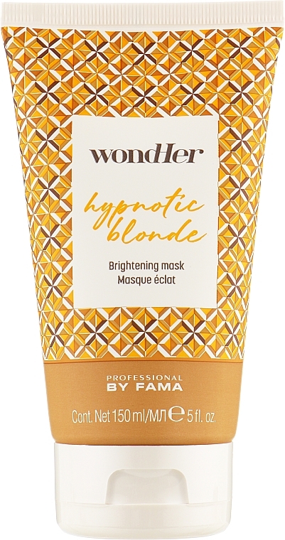 УЦІНКА Маска для блискучого блонду - Professional By Fama Wondher Hypnotic Blonde Brightening Mask * — фото N1