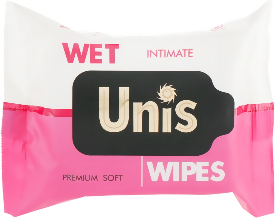 Влажные салфетки для интимной гигиены, 25 шт. - Unis Intimate Premium Soft