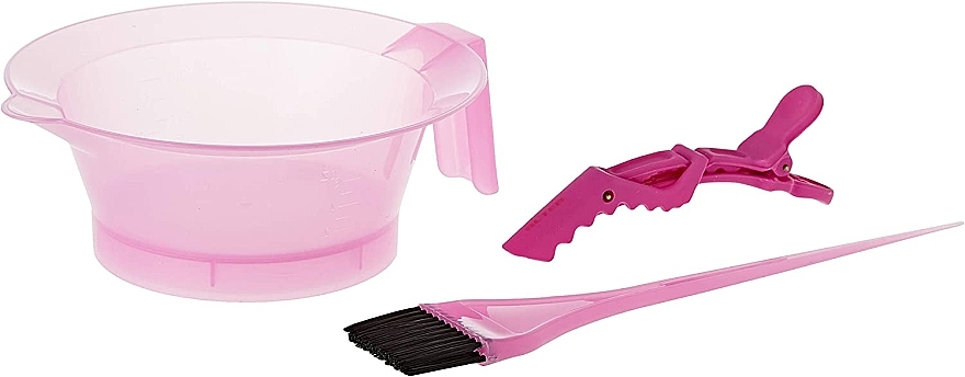 Набір для домашнього фарбування волосся - Beter Home Hair-Dyeing Kit (bowl/1pcs + brush/1pcs + clips/1pcs) — фото N2