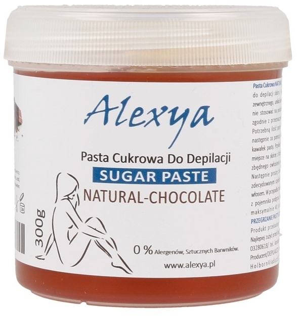 Паста для шугаринга "Шоколад" - Alexya Sugar Paste Natural Chocolate