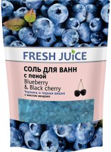 Духи, Парфюмерия, косметика УЦЕНКА Соль для ванны дой-пак - Fresh Juice Blueberry & Black Cherry *