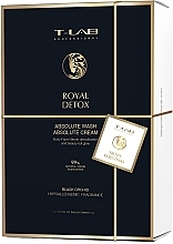 Набір - T-Lab Professional Royal Detox Absolute Wash And Absolute Cream Set (shm/300ml + cr/300ml) — фото N1
