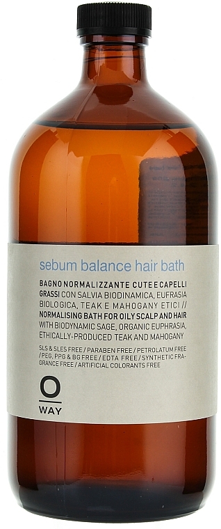 Шампунь для волос - Oway Sebum Balance Hair Bath