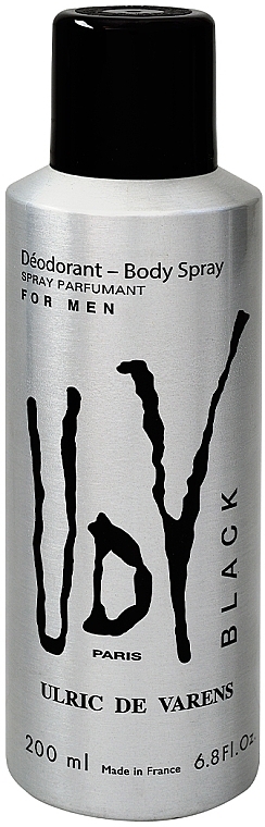 Ulric de Varens UDV Black Deodorant - Дезодорант-антиперспирант — фото N1