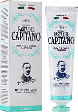 Духи, Парфюмерия, косметика Зубная паста "Защита от кариеса" - Pasta Del Capitano Caries Protection