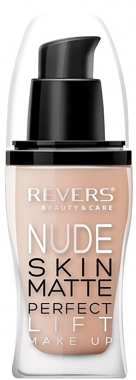 Тональний крем - Revers Nude Skin Matte Perfect Lift — фото N2