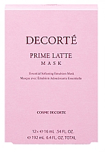 Парфумерія, косметика Тканинна маска - Cosme Decorte Prime Latte Mask