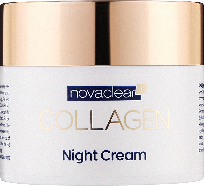 Ночной крем с коллагеном для лица - Novaclear Collagen Night Cream — фото N1