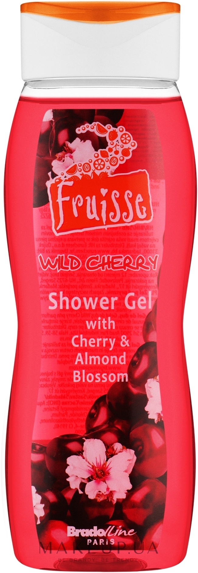 Гель для душу - BradoLine Fruisse Wild Cherry Shower Gel — фото 250ml