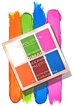 Краски для лица - Makeup Revolution Artist Collection Primary Face Paint Palette — фото N4