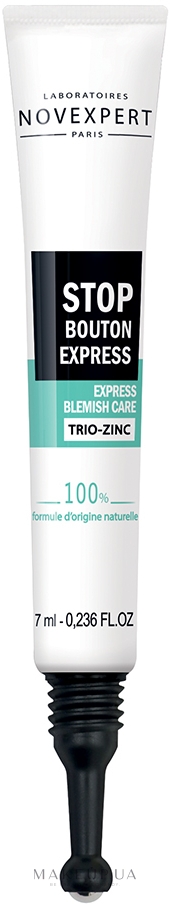 Засіб проти запалень з цинком - Novexpert Trio-Zinc Express Blemish Care — фото 7ml