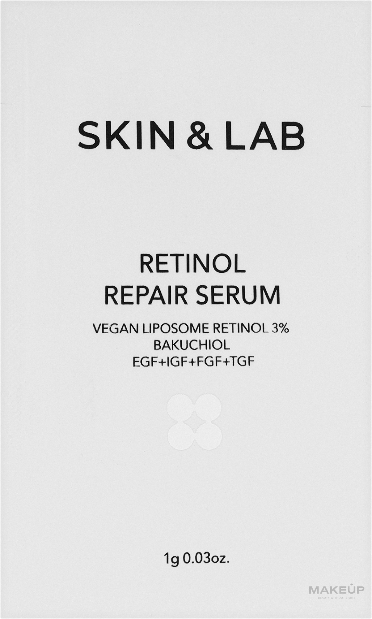 Антивозрастная сыворотка с ретинолом - Skin&Lab Retinol Repair Serum (пробник) — фото 1g