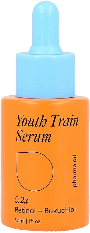 Антивозрастная сыворотка для лица - Pharma Oil Youth Train Serum — фото N1