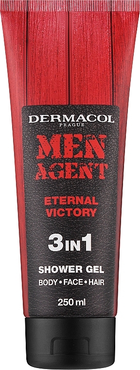 Гель для душу - Dermacol Men Agent Intensive Charm 3in1 Shower Gel — фото N1