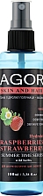 Тонік "Гідролат малина-полуниця" - Agor Summer Time Skin And Hair Tonic — фото N1