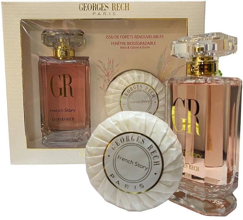 Georges Rech French Story - Набор (edp/100ml + soap) — фото N1