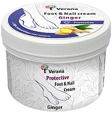 Духи, Парфюмерия, косметика Защитный крем для ног и ногтей "Имбирь" - Verana Protective Foot & Nail Cream Ginger