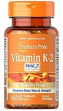 Парфумерія, косметика Дієтична добавка "Вітамін К2" - Puritan's Pride Vitamin K-2 MenaQ7 50 mcg