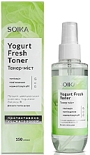 Тонер-міст для обличчя - Soika Yogurt Fresh Toner — фото N1