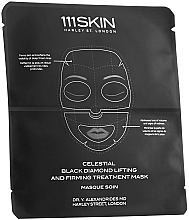 Маска для обличчя й шиї - 111Skin Celestial Black Diamond Lifting And Firming Mask — фото N1