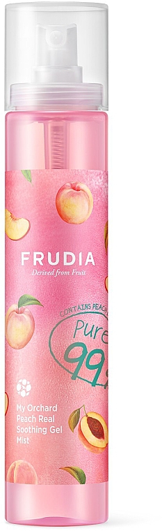 Заспокійливий гель-міст для тіла з персиком - Frudia My Orchard Peach Real Soothing Gel Mist — фото N1