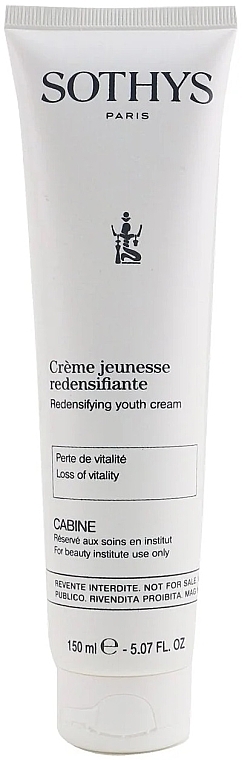 Ущільнювальний ремоделювальний крем - Sothys Redensifying Youth Cream (туба) — фото N1