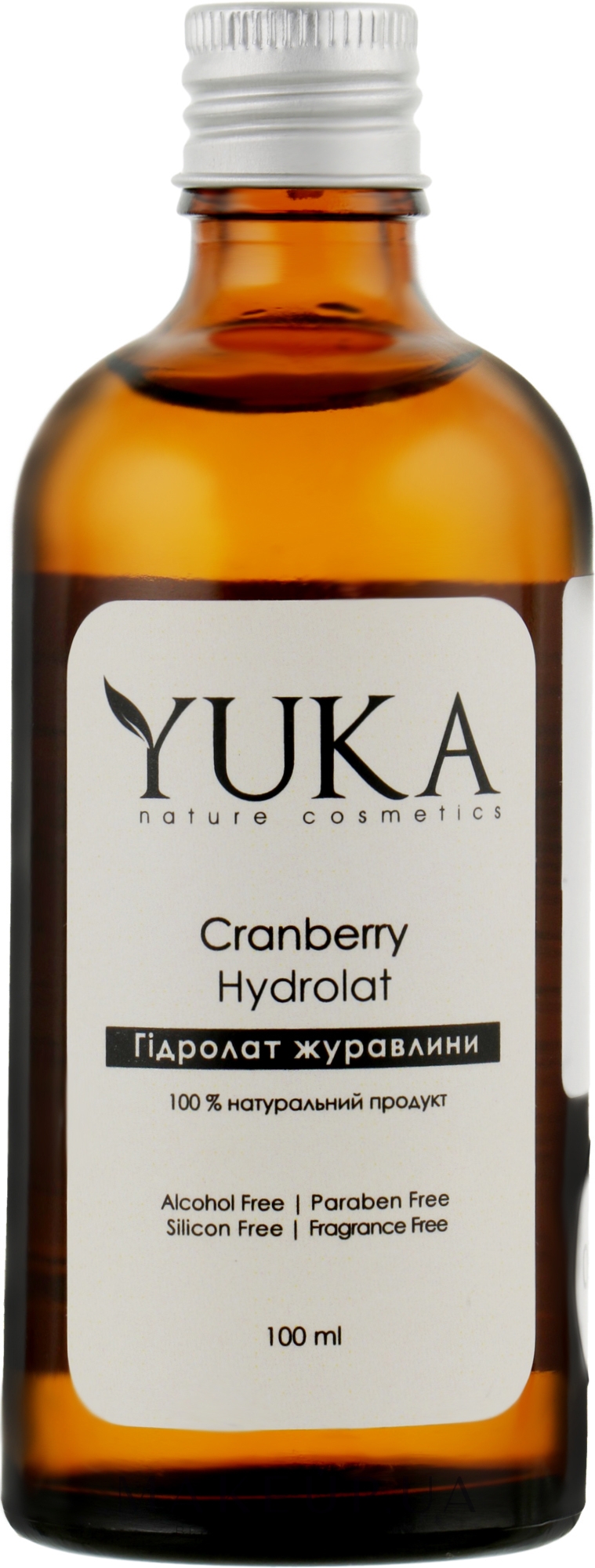 Гидролат клюквы - Yuka Hydrolat Cranberry — фото 100ml